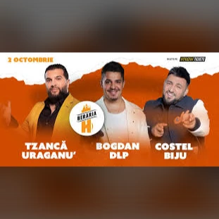 Bogdan DLP, Tzancă Uraganu' & Costel Biju #LIVE la Berăria H 